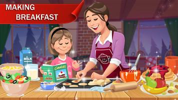 Cooking Madness Chef Food Game پوسٹر