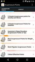 Acupressure Points Poster