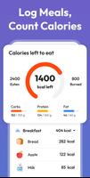 HealthPal: My Calorie Counter स्क्रीनशॉट 1
