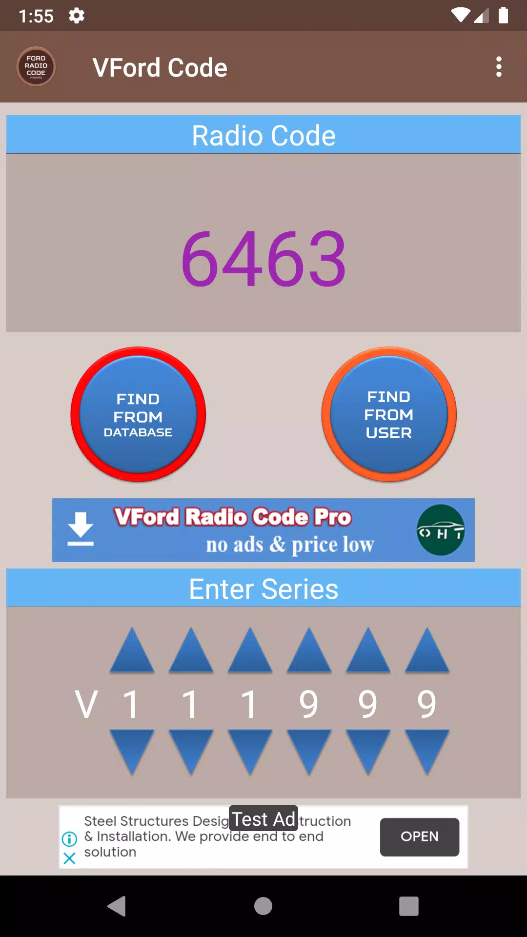 VFord Radio Security Code APK for Android Download