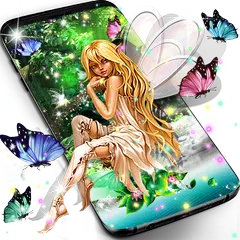Forest fairy magical wallpaper APK download