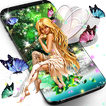 ”Forest fairy magical wallpaper