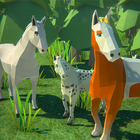 Simulateur de cheval de forêt icône