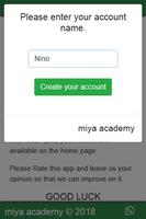 برنامه‌نما Miya Academy Form 4 عکس از صفحه