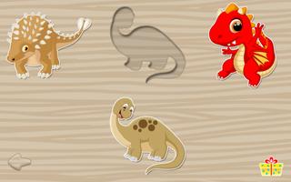 برنامه‌نما Dinosaurs Puzzles for Kids عکس از صفحه