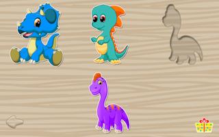 پوستر Dinosaurs Puzzles for Kids