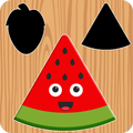 Fruits and vegetables Puzzles for Kids - FREE