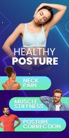Posture Correction - Text Neck 포스터