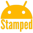 Stamped Yellow Icon Pack APK