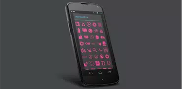 Stamped Pink Icons