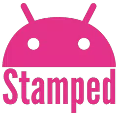 download Stamped Pink Icons APK