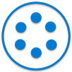 Stamped Blue SL Theme APK