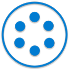 Stamped Blue icône