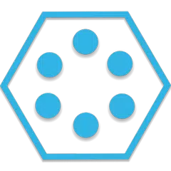 Скачать SL Theme Holo Blue Hexagon APK