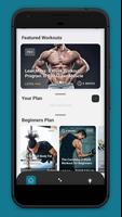 Fab Athletic's Fitness : Gym Workout routine app capture d'écran 1