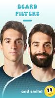Beard App: Mustache, Hair Edit الملصق