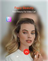 Face Beauty App für Videoanruf Plakat