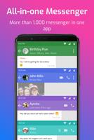 پوستر Messenger for Messages, Chat