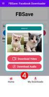 Facebook Video Downloader app Ekran Görüntüsü 3