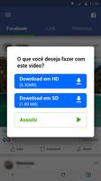 Baixar Vídeos do Facebook - FB Downloader de Vídeo imagem de tela 1