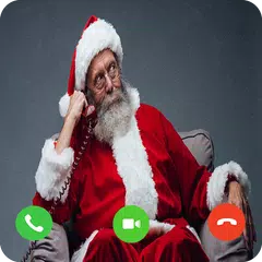 Скачать Fake call prank – santa claus fake video call APK