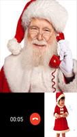 Fake call prank – santa claus fake video call poster