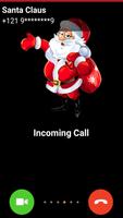 Fake call prank – santa claus fake video call screenshot 1