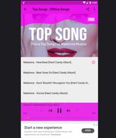 Madonna Song Playlist capture d'écran 1