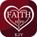 Faith Hope and Love Verses - KJV Bible and Quizzes APK