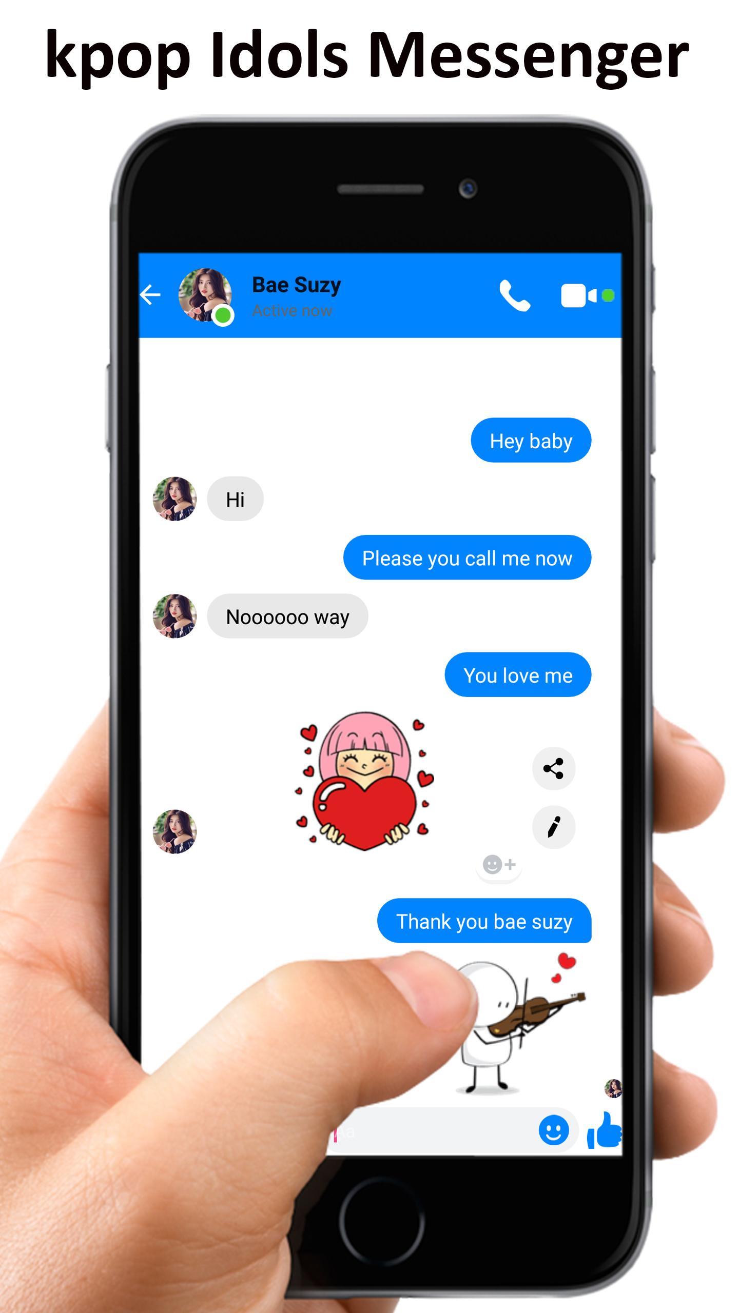 Kpop Messenger Talk To Kpop Idols For Android Apk Download