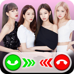 Black pink call you: Fake call icon