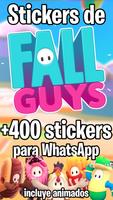 Stickers de Fall Guys para WA 海報
