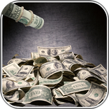 Falling Dollars 3D Wallpaper