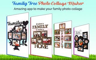Family Tree Photo Collage Make Plakat
