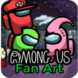 Fan Art Stickers Among Us