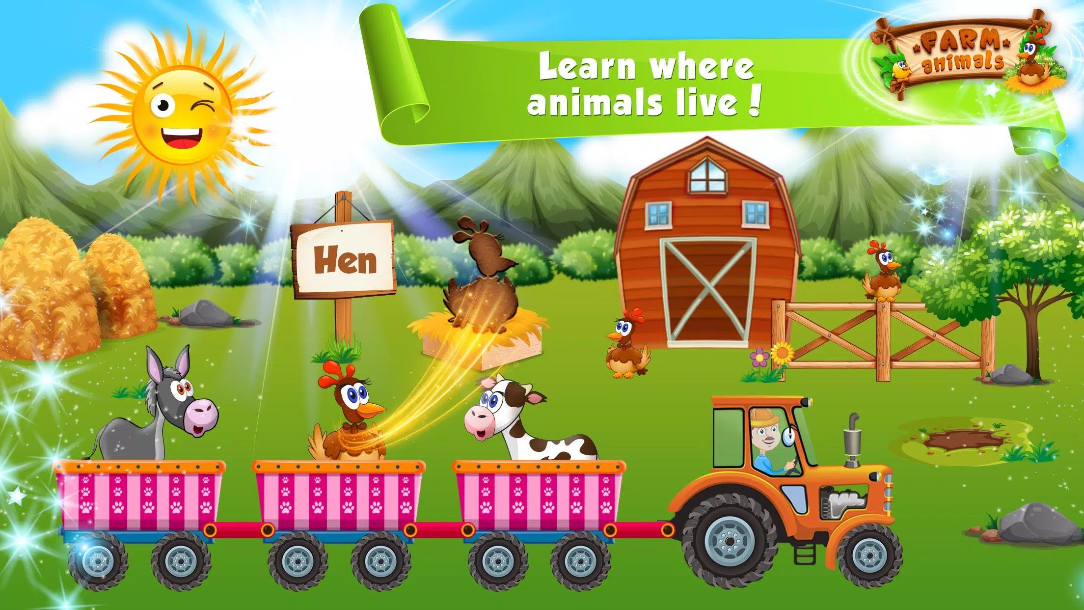 Apprendre Les Animaux Pour Bebe Jeux Educatifs Pour Android Telechargez L Apk