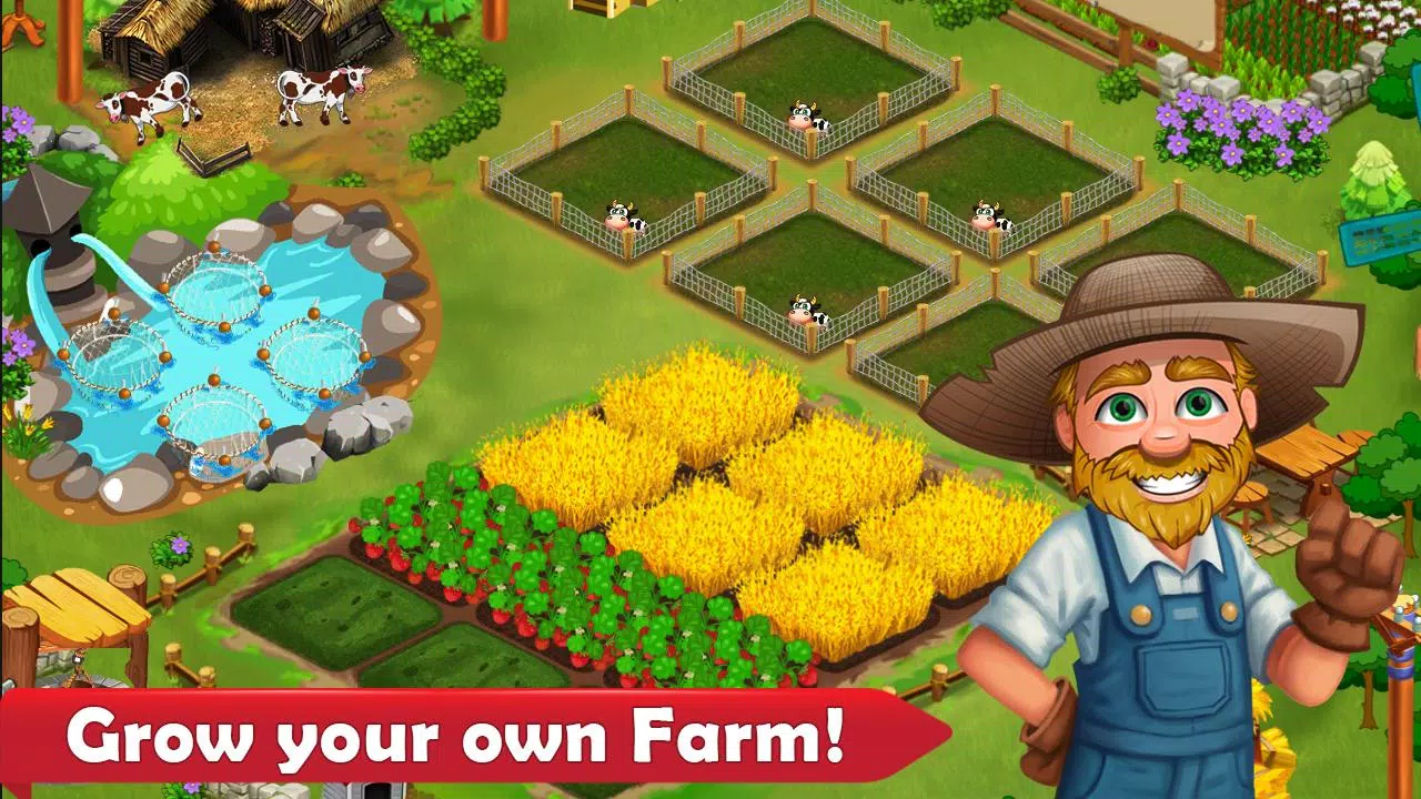 Download do APK de fazendeiro offline da vila jogo dia da agricultura para  Android