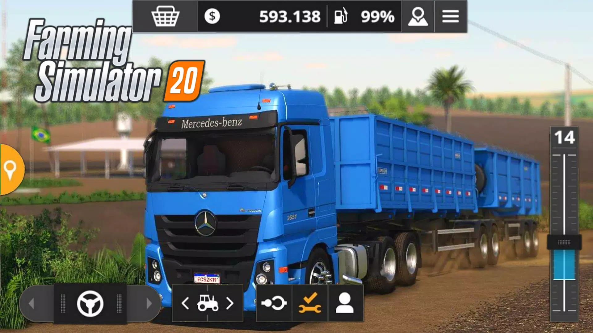 Jogo de Trator Farming Simulator 2020 Mods Android APK 9.8 - Download APK  latest version