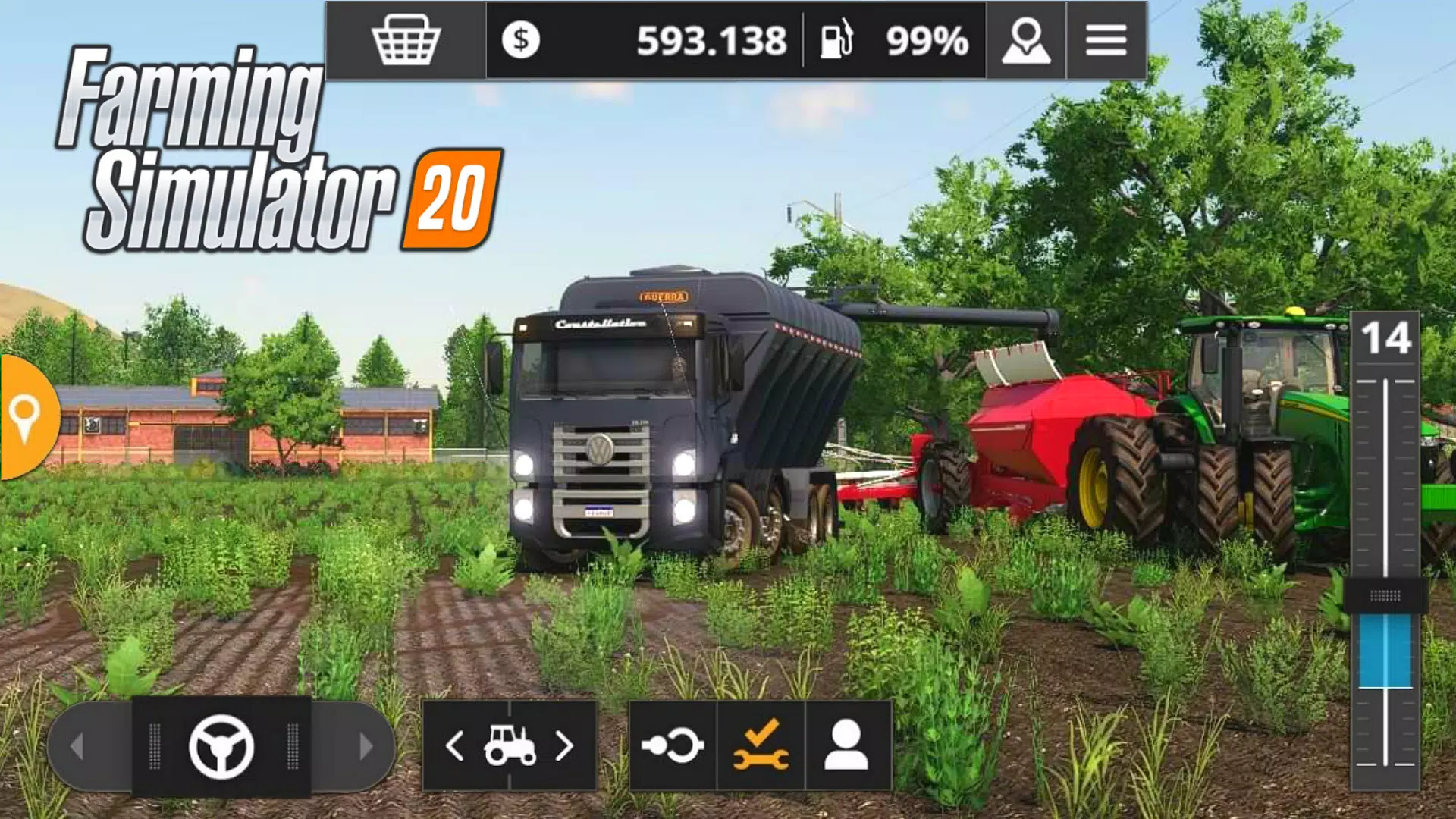 Descarga de APK de Jogo de Fazenda Farming Simulator 2020 Android para  Android