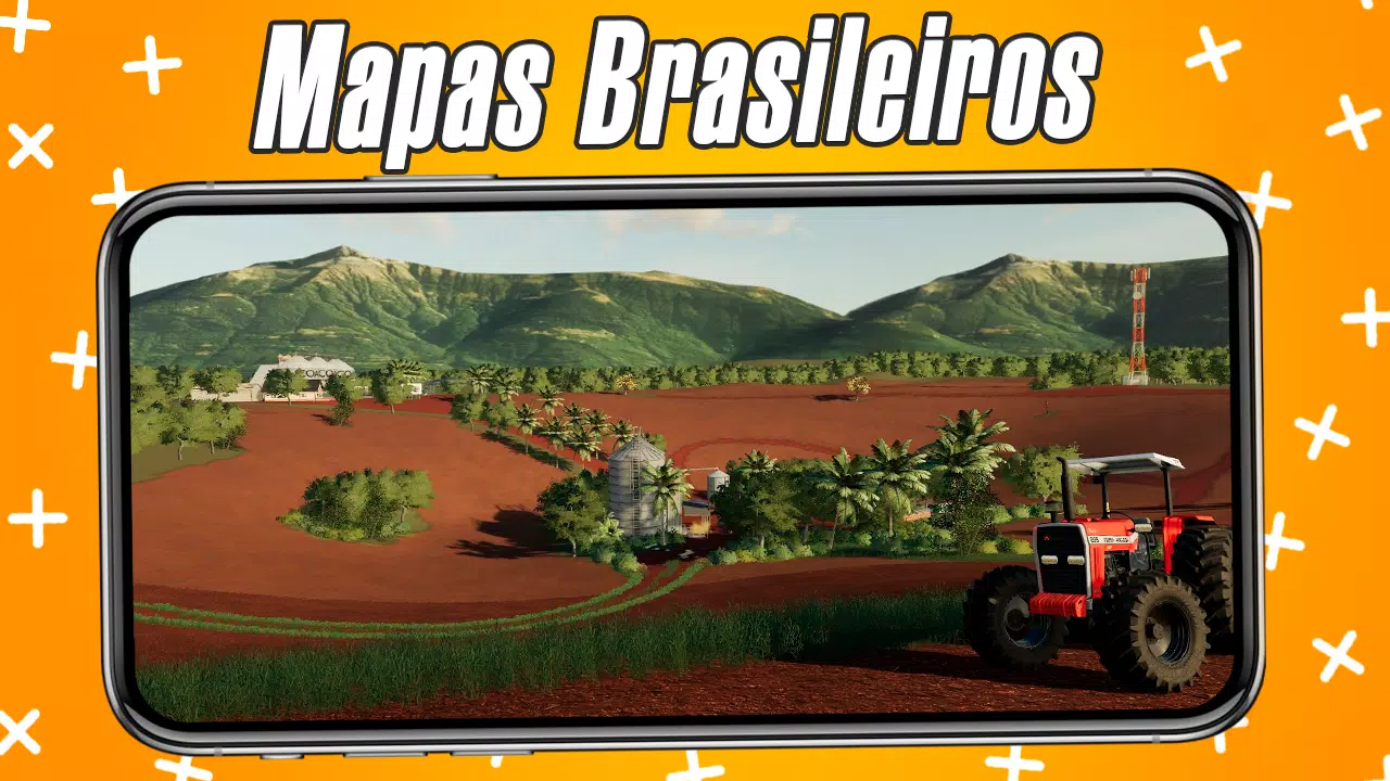 INCRÍVEL! Novo FARMING SIMULATOR Brasileiro para Android e PC com TRATORES  e MAPA do Brasil 