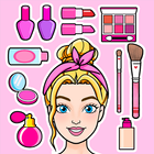 آیکون‌ Doll Makeup Games for Girls