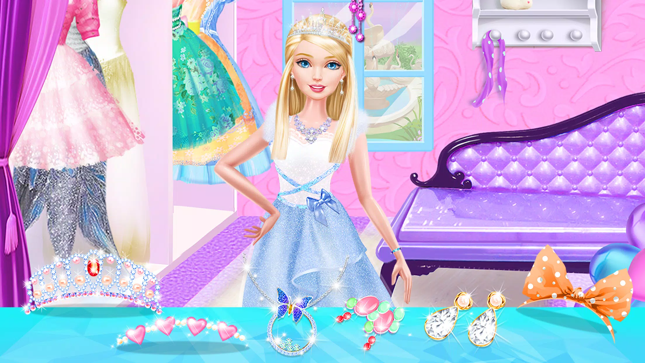 Barbie Lady In Red ♕ Barbie Makeup And Dress Up Games For Girls 2018 - YouTube