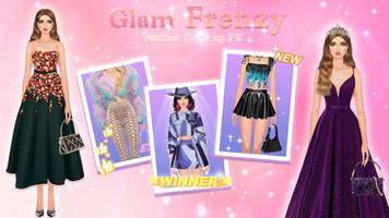 Glam Frenzy: 뷰티 워크온 스타일 승부 스크린샷 1