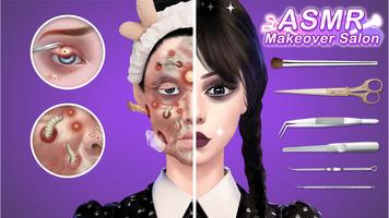 ASMR Makeover Salon: Make up الملصق