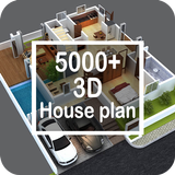 3D House Idea icône