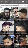 Penteados Masculinos Cartaz