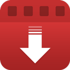 Video downloader - gratis online video download-icoon