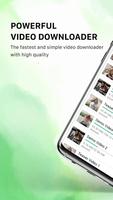 پوستر Video downloader - Free online video download