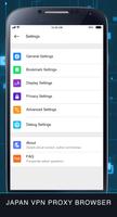 Japan Unblock Proxy Browser - VPN Private Browser capture d'écran 3