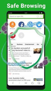 网络浏览器 - 快速，私密&新闻 截图 4